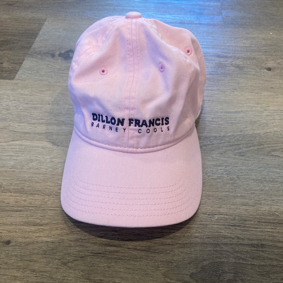 Limited Edition Dillon Francis x Barney Cools Pink Baseball Cap Hat 🪅 - Picture 6 of 6